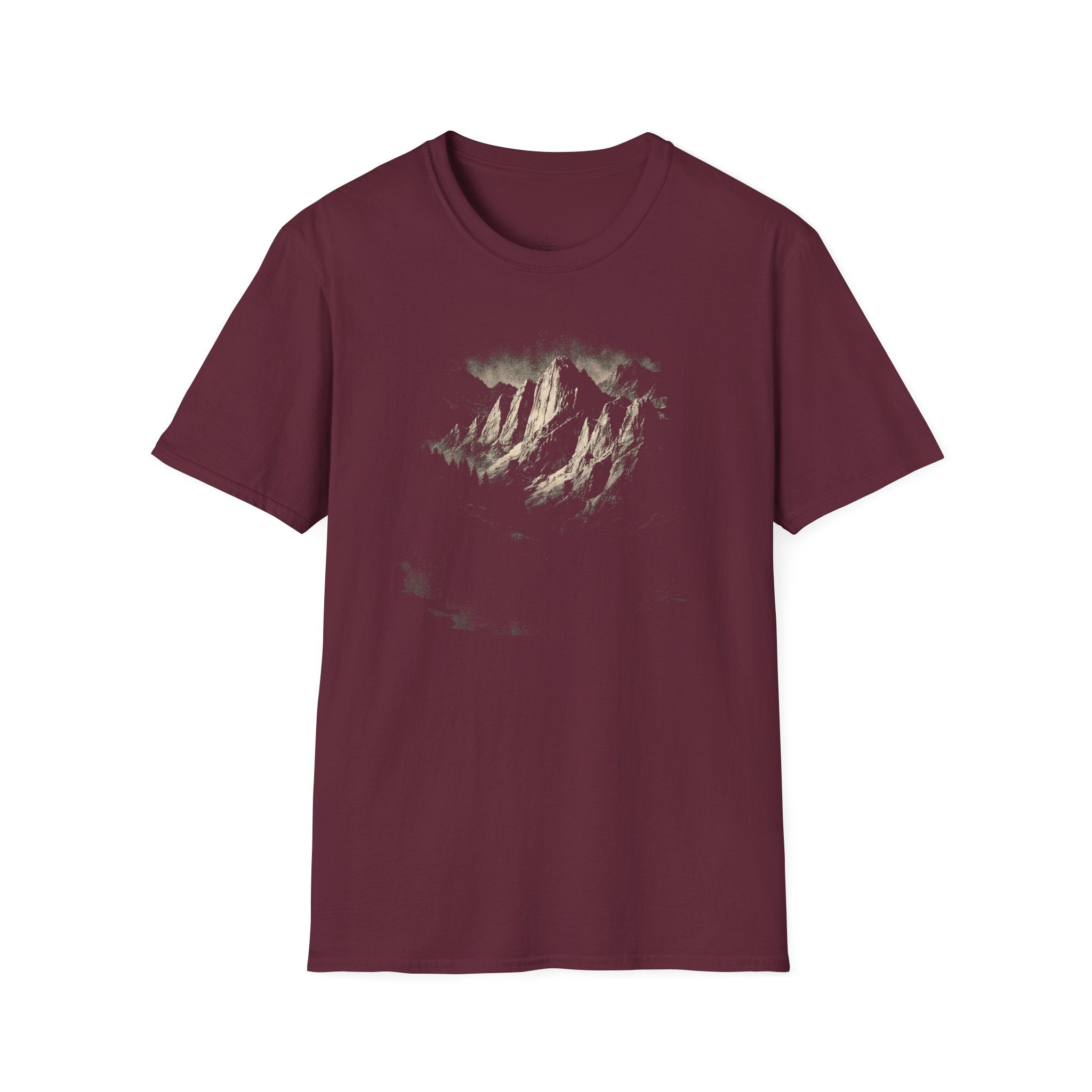 Printify T-Shirt Maroon / S Sierra Nevadas