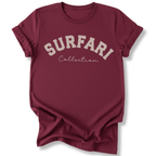 Printify T-Shirt Maroon / S Surfari Collection
