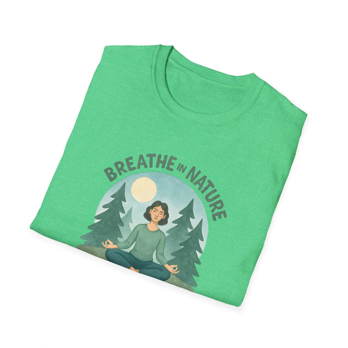 Printify T-Shirt Meditation in Nature T-Shirt