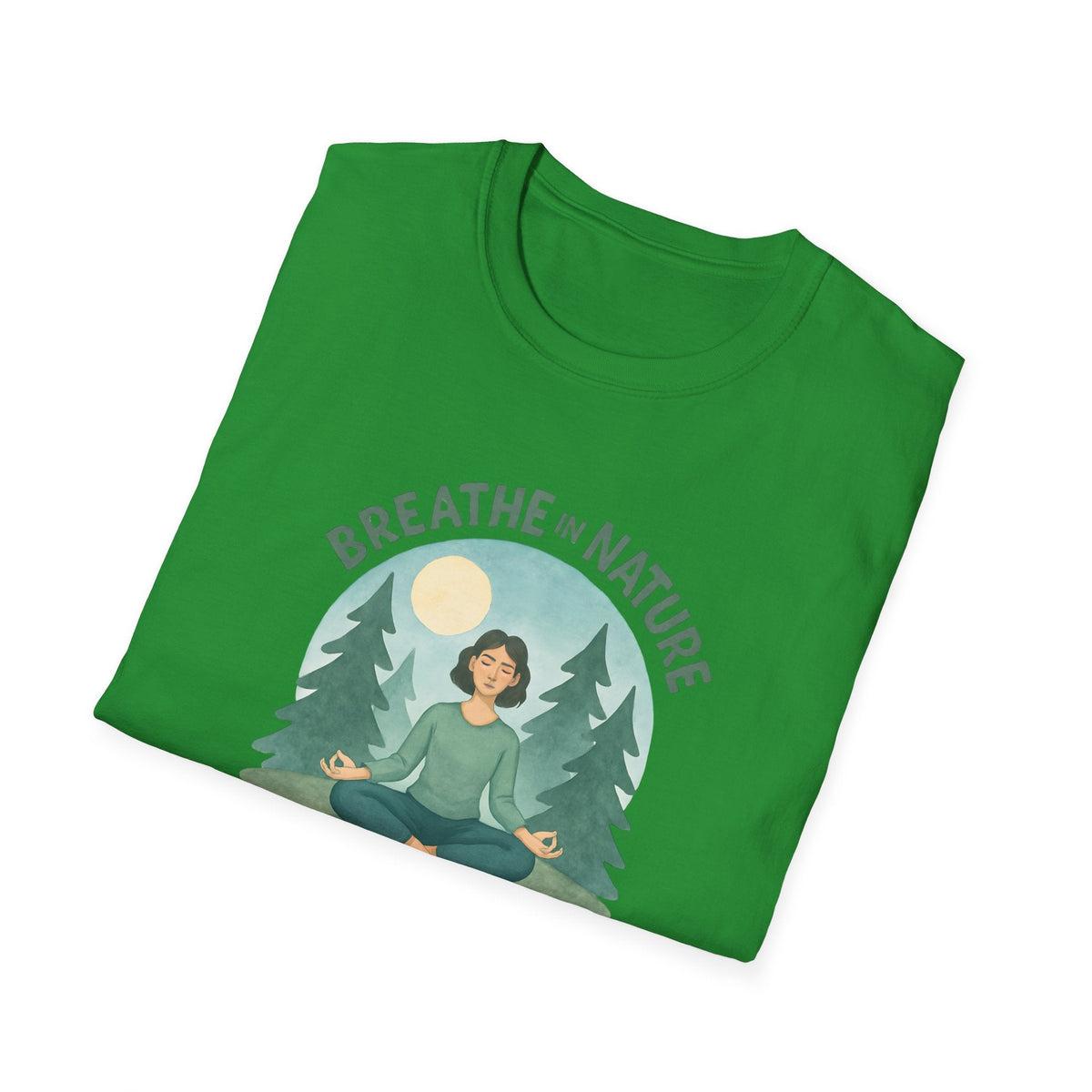 Printify T-Shirt Meditation in Nature T-Shirt