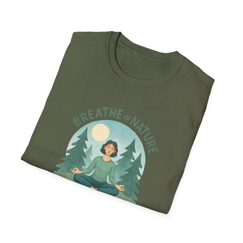 Printify T-Shirt Meditation in Nature T-Shirt