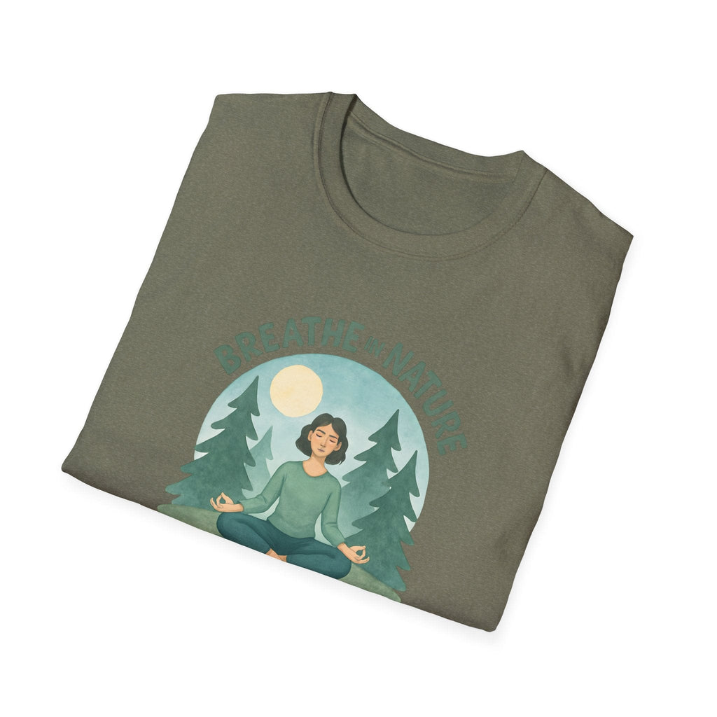 Printify T-Shirt Meditation in Nature T-Shirt