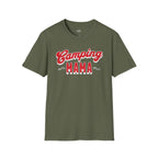 Printify T-Shirt Military Green / S Camping MAMA