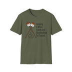 Printify T-Shirt Military Green / S Friends Are Toasted