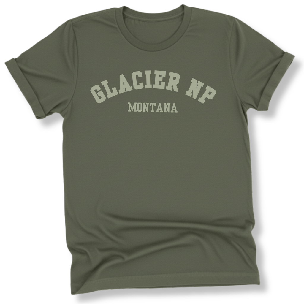 Printify T-Shirt Military Green / S Glacier NP