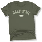 Printify T-Shirt Military Green / S Half Dome 8,839 FT Varsity