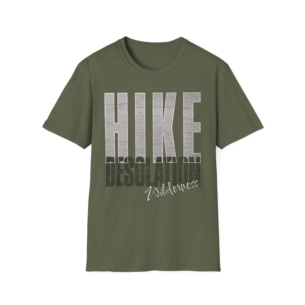 Printify T-Shirt Military Green / S Hike Desolation Wilderness