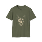 Printify T-Shirt Military Green / S Lion