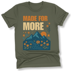 Printify T-Shirt Military Green / S Made for More