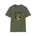 Printify T-Shirt Military Green / S Mountain River Logo T-Shirt