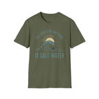 Printify T-Shirt Military Green / S Salt Water Cure