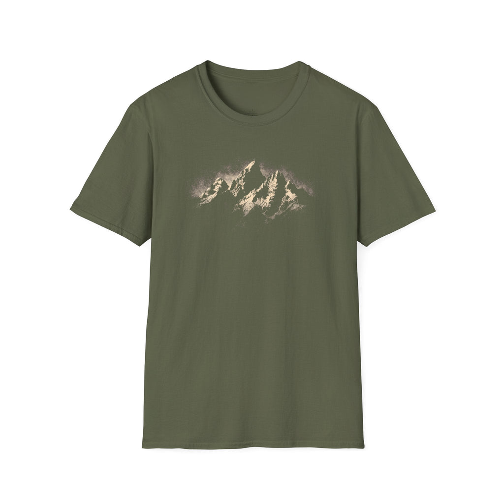 Printify T-Shirt Military Green / S Tetons