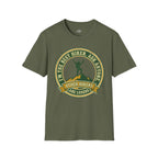 Printify T-Shirt Military Green / S Trump Hikes - I'm the Best Hiker