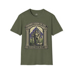 Printify T-Shirt Military Green / S Trump Hikes - Tremendous Elevation Gain