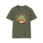Printify T-Shirt Military Green / S Trump Hikes - Tremendous Elevation Gain - HUGE!