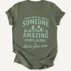 Printify T-Shirt Military Green / S You're Amazing