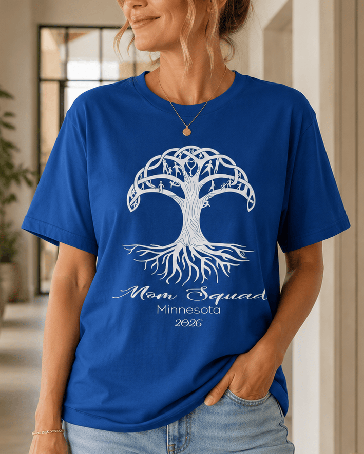 Printify T-Shirt Mom Squad Unisex