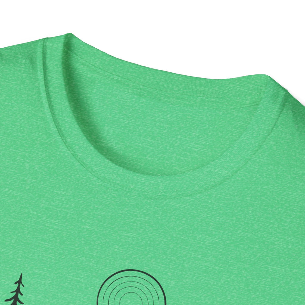 Printify T-Shirt Moonlit Mountain Landscape T-Shirt