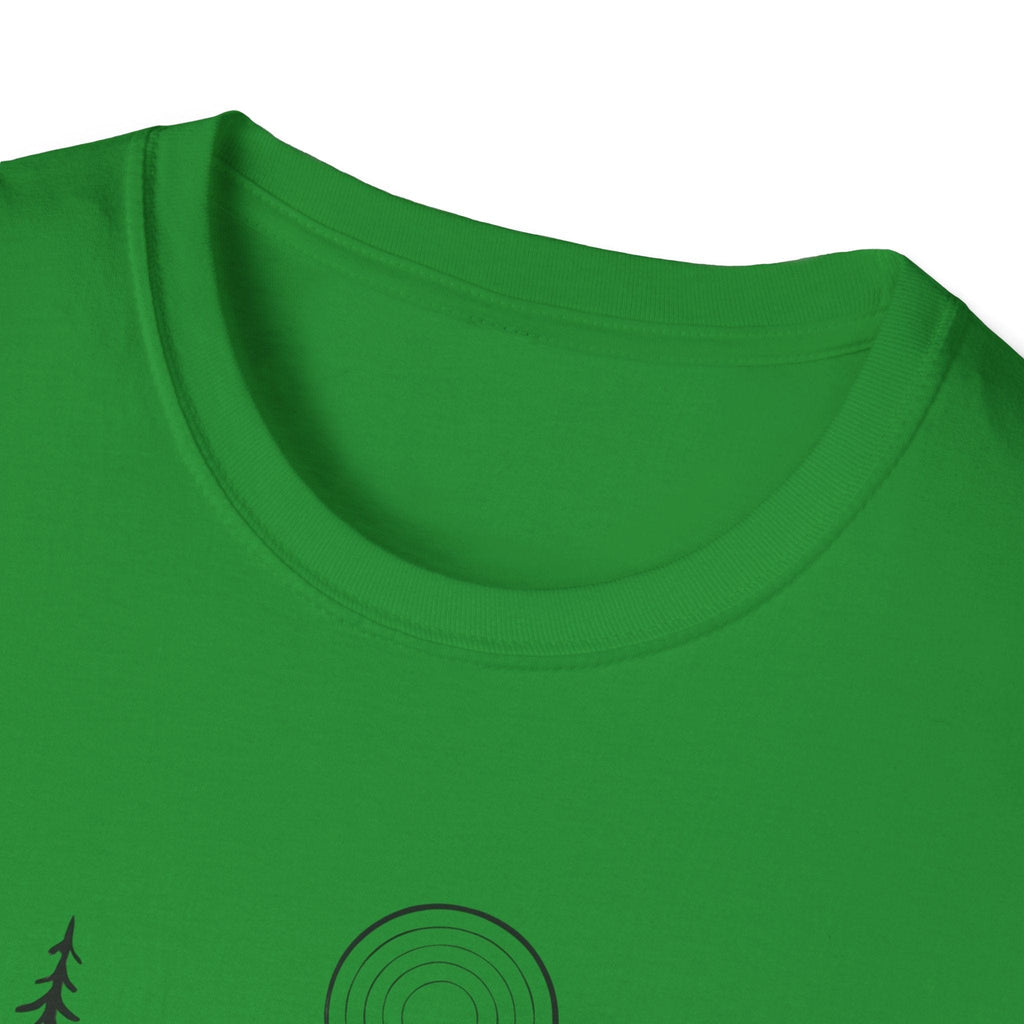 Printify T-Shirt Moonlit Mountain Landscape T-Shirt