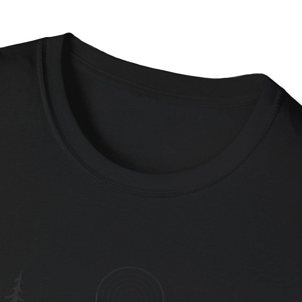 Printify T-Shirt Moonlit Mountain Landscape T-Shirt