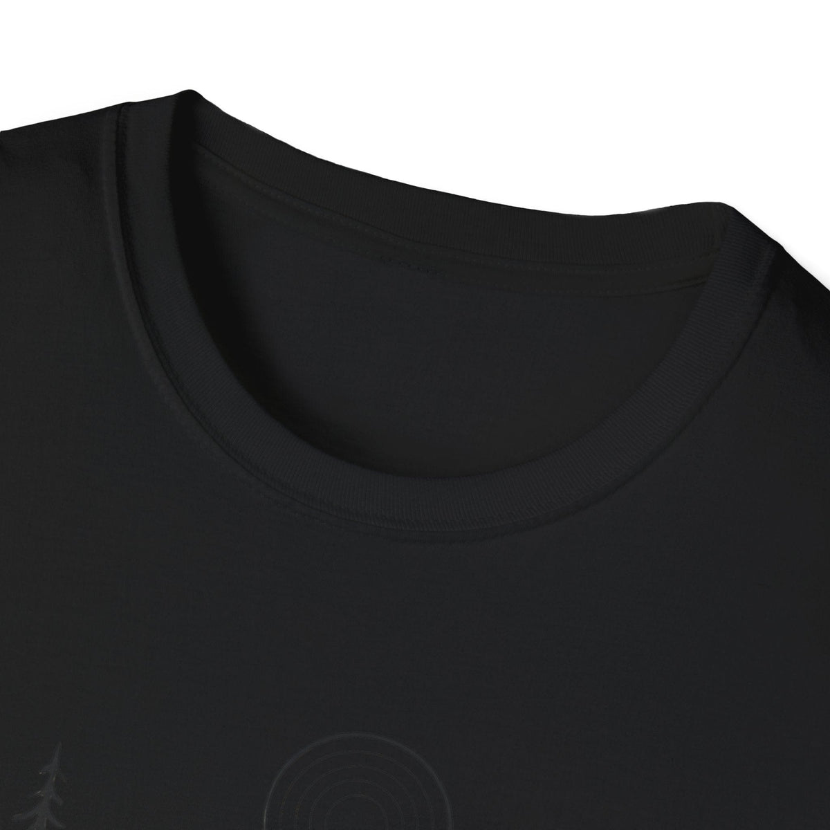 Printify T-Shirt Moonlit Mountain Landscape T-Shirt