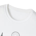 Printify T-Shirt Moonlit Mountain Landscape T-Shirt