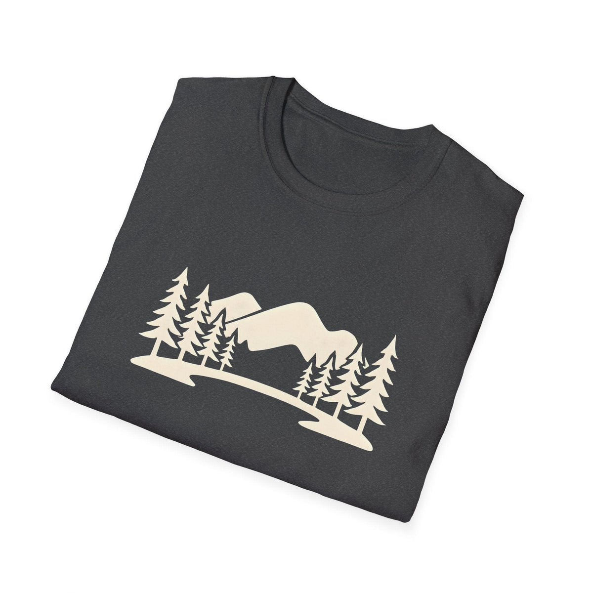 Printify T-Shirt Mountain Lake Landscape T-Shirt