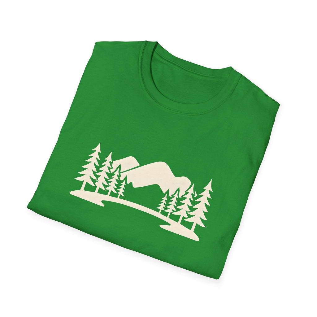 Printify T-Shirt Mountain Lake Landscape T-Shirt