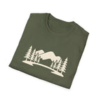 Printify T-Shirt Mountain Lake Landscape T-Shirt