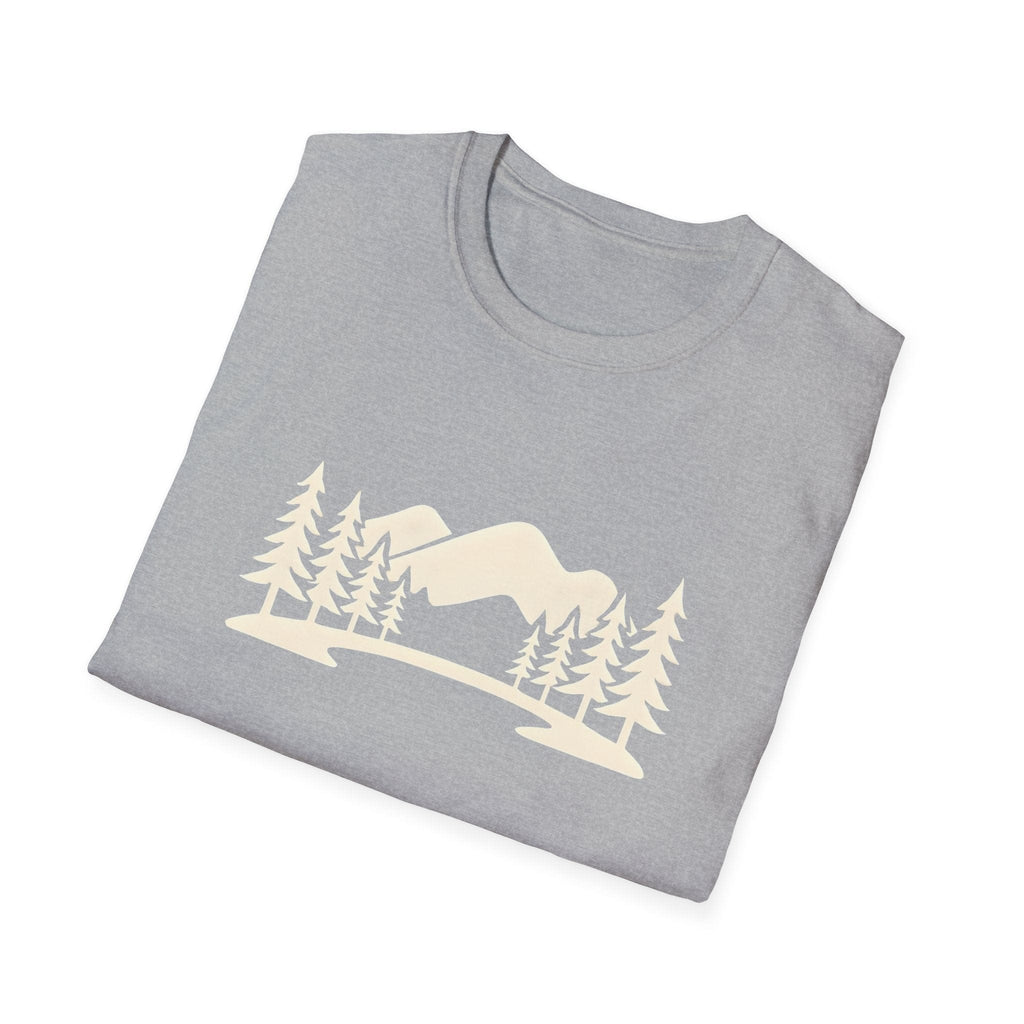 Printify T-Shirt Mountain Lake Landscape T-Shirt