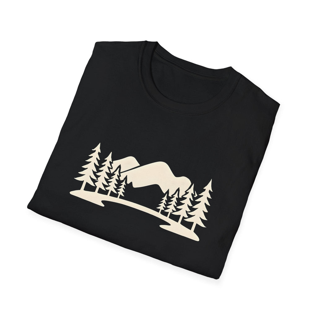 Printify T-Shirt Mountain Lake Landscape T-Shirt