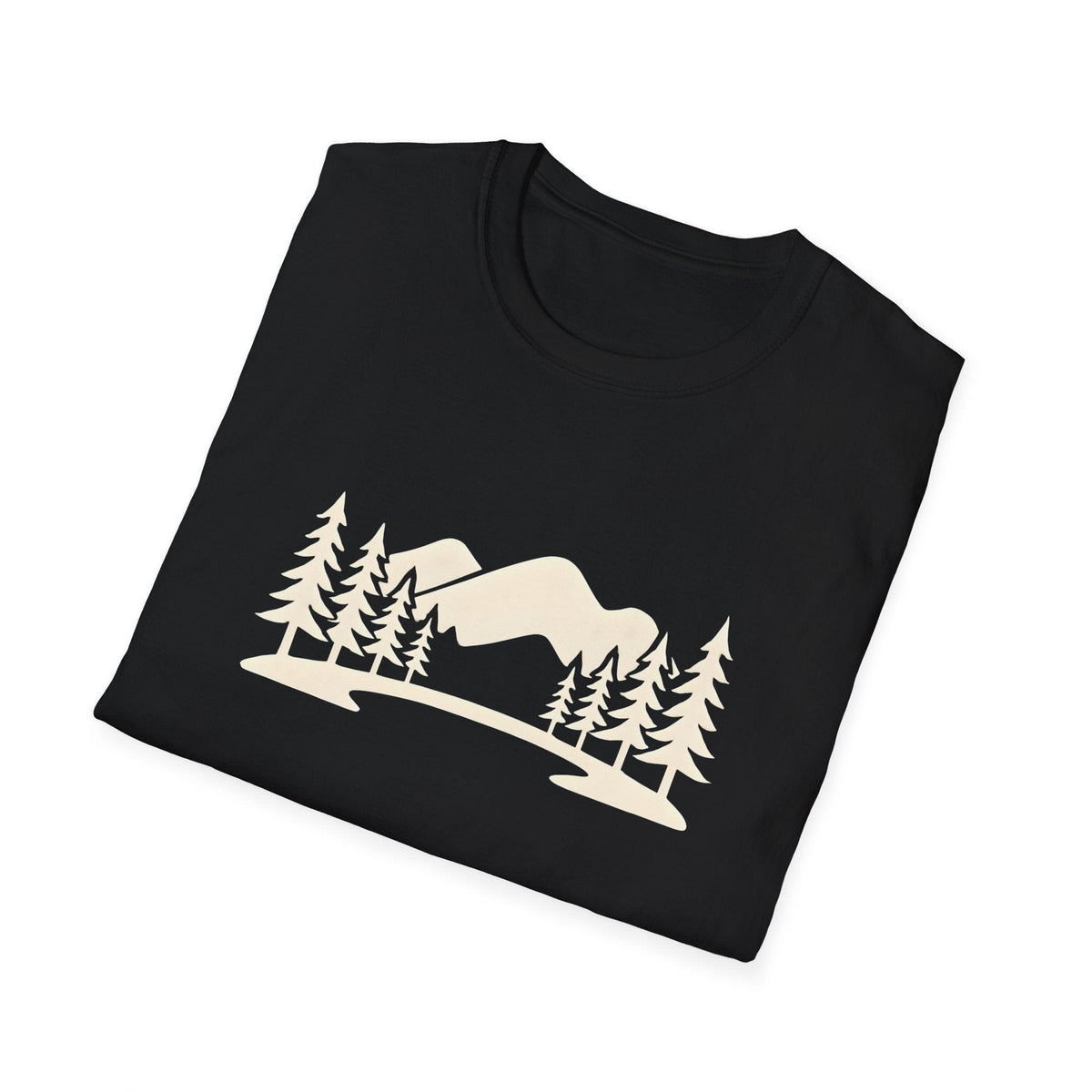Printify T-Shirt Mountain Lake Landscape T-Shirt