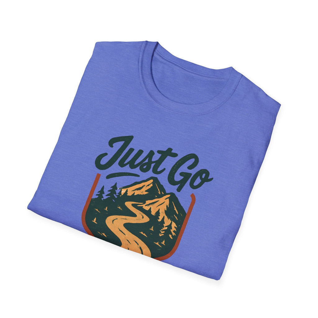 Printify T-Shirt Mountain River Logo T-Shirt