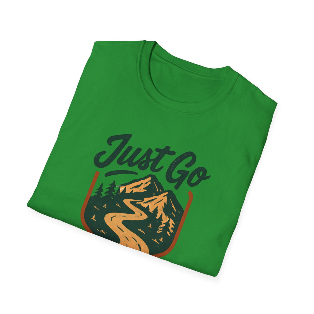 Printify T-Shirt Mountain River Logo T-Shirt