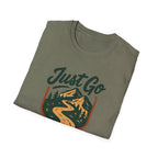 Printify T-Shirt Mountain River Logo T-Shirt