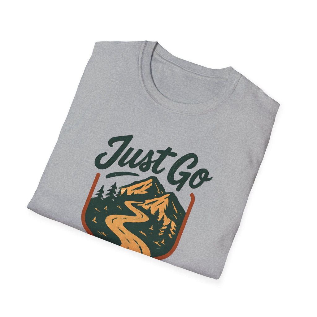 Printify T-Shirt Mountain River Logo T-Shirt