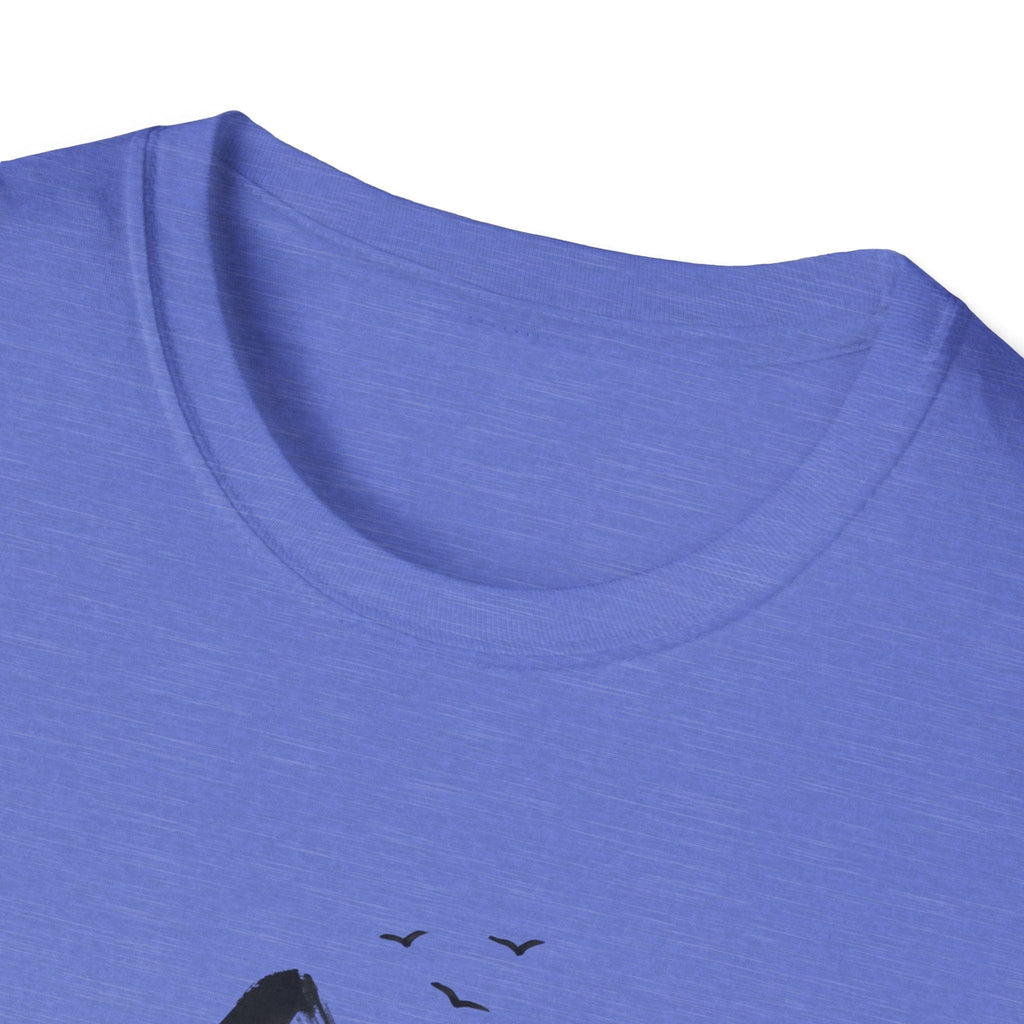 Printify T-Shirt Mountains and birds T-Shirt