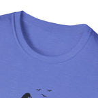 Printify T-Shirt Mountains and birds T-Shirt