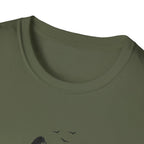 Printify T-Shirt Mountains and birds T-Shirt