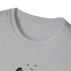 Printify T-Shirt Mountains and birds T-Shirt