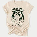 Printify T-Shirt Natural / S Big Foot Love