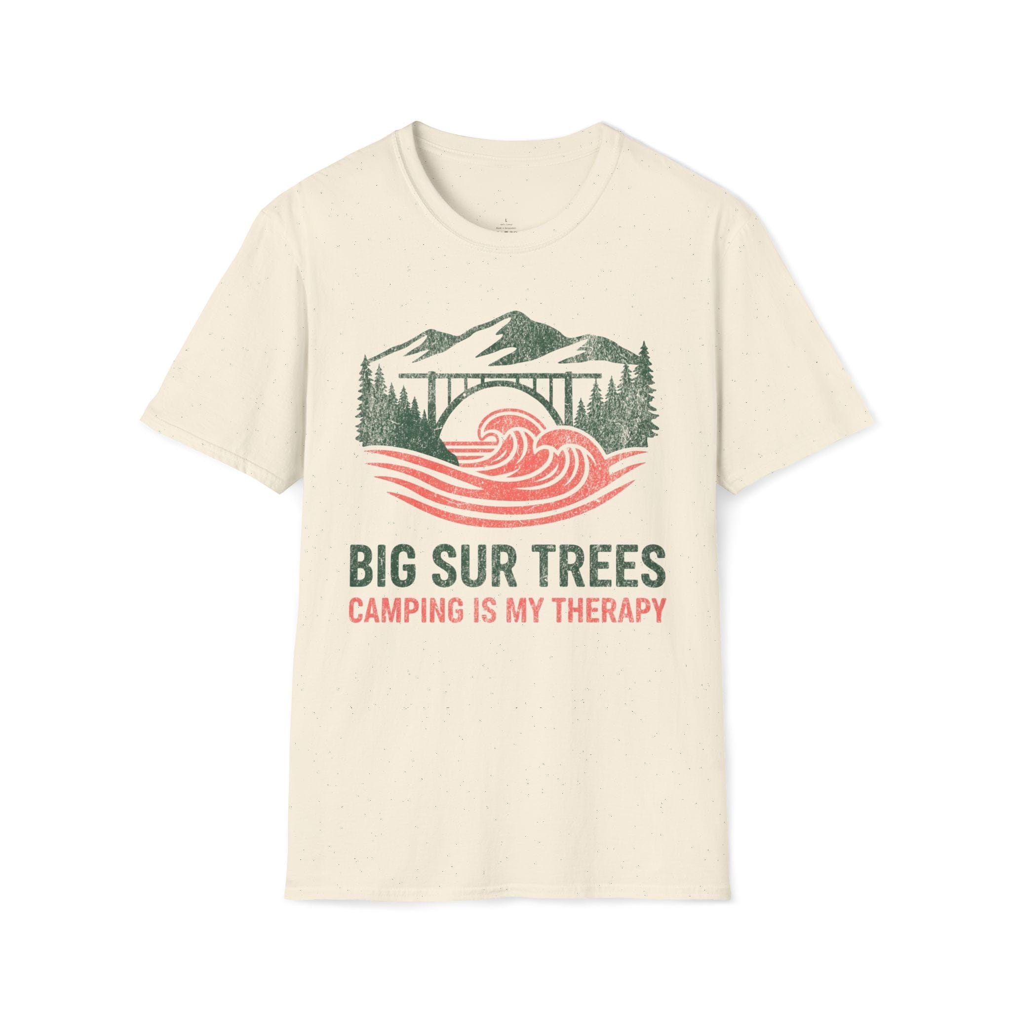 Printify T-Shirt Natural / S Big Sur Therapy