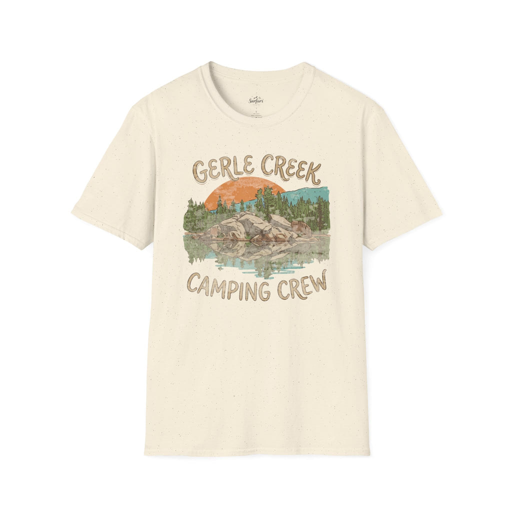 Printify T-Shirt Natural / S Camping Crew JOE