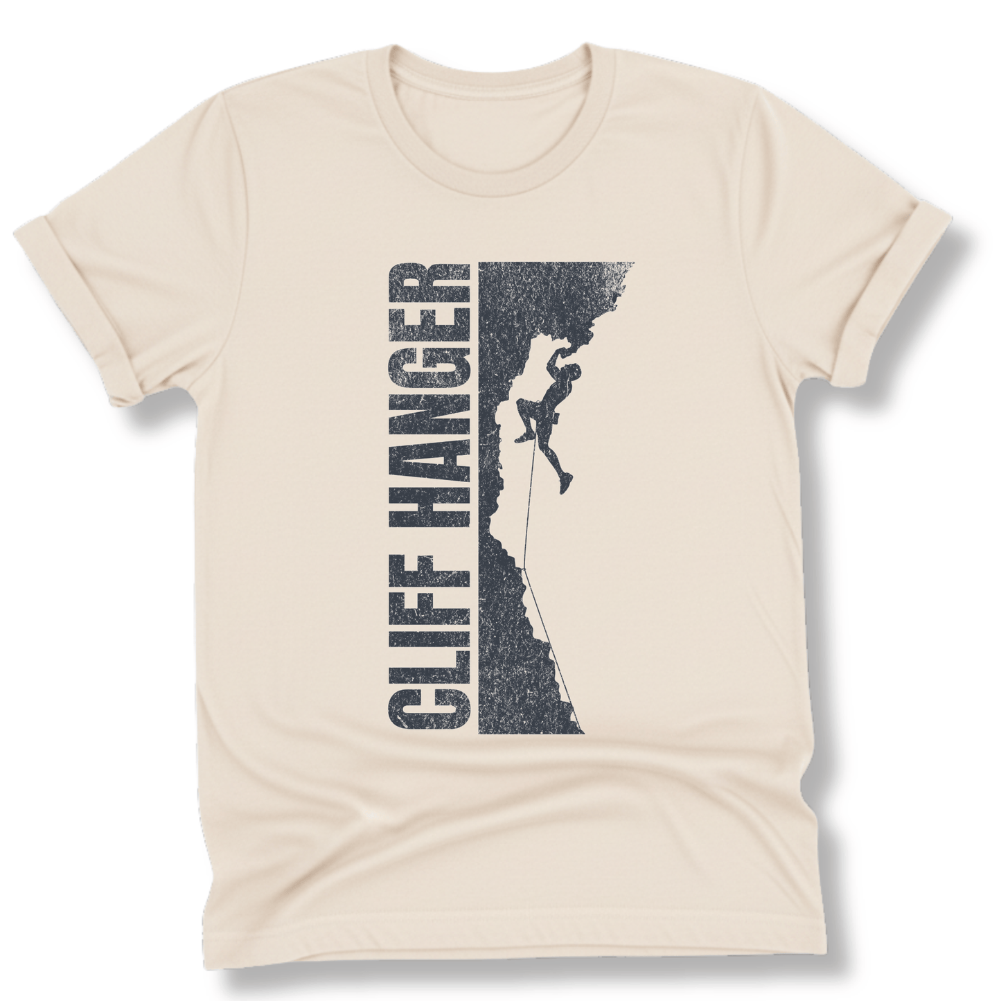 Printify T-Shirt Natural / S Cliff Hanger