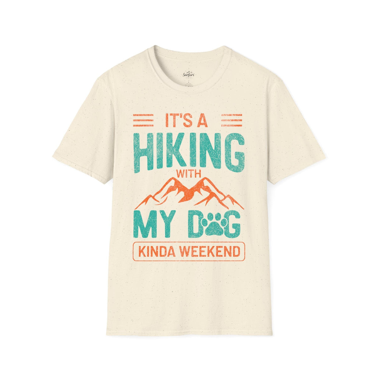 Printify T-Shirt Natural / S Copy of Hiking with my dog