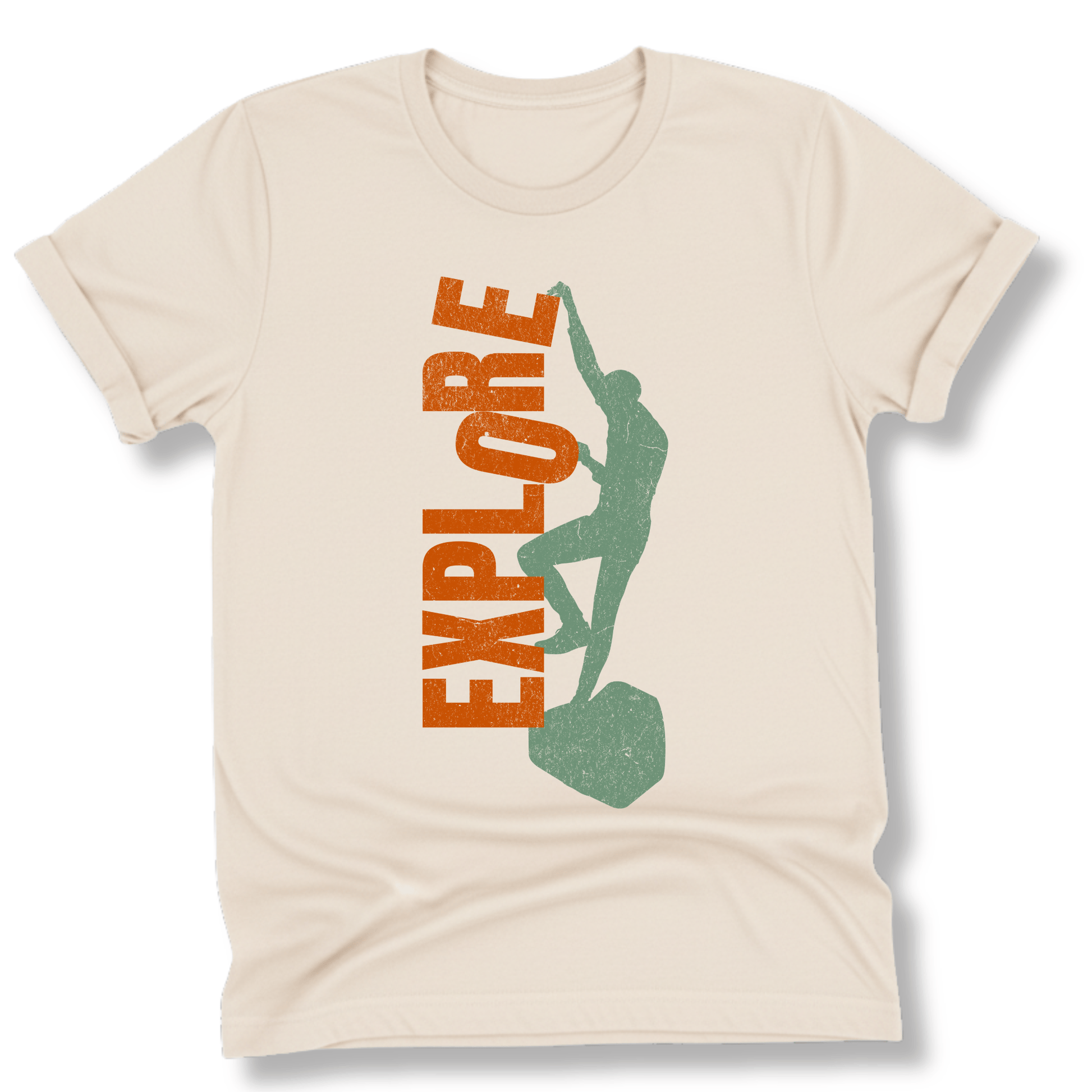 Printify T-Shirt Natural / S Explore More