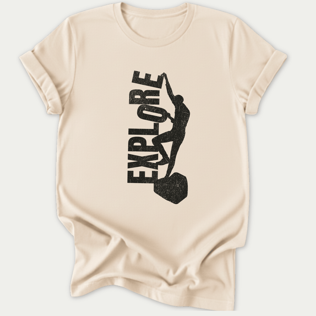 Printify T-Shirt Natural / S Explore More