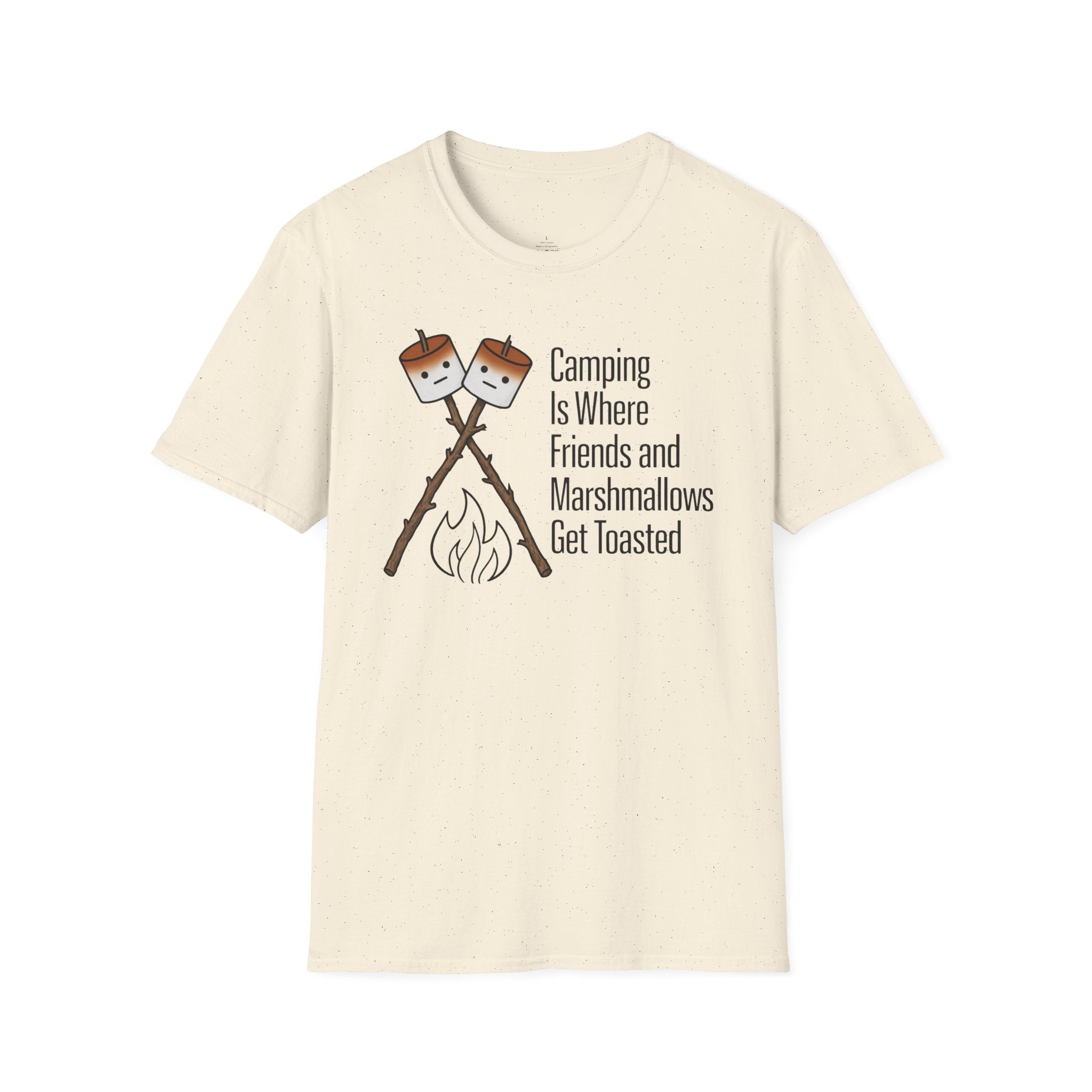 Printify T-Shirt Natural / S Friends Are Toasted