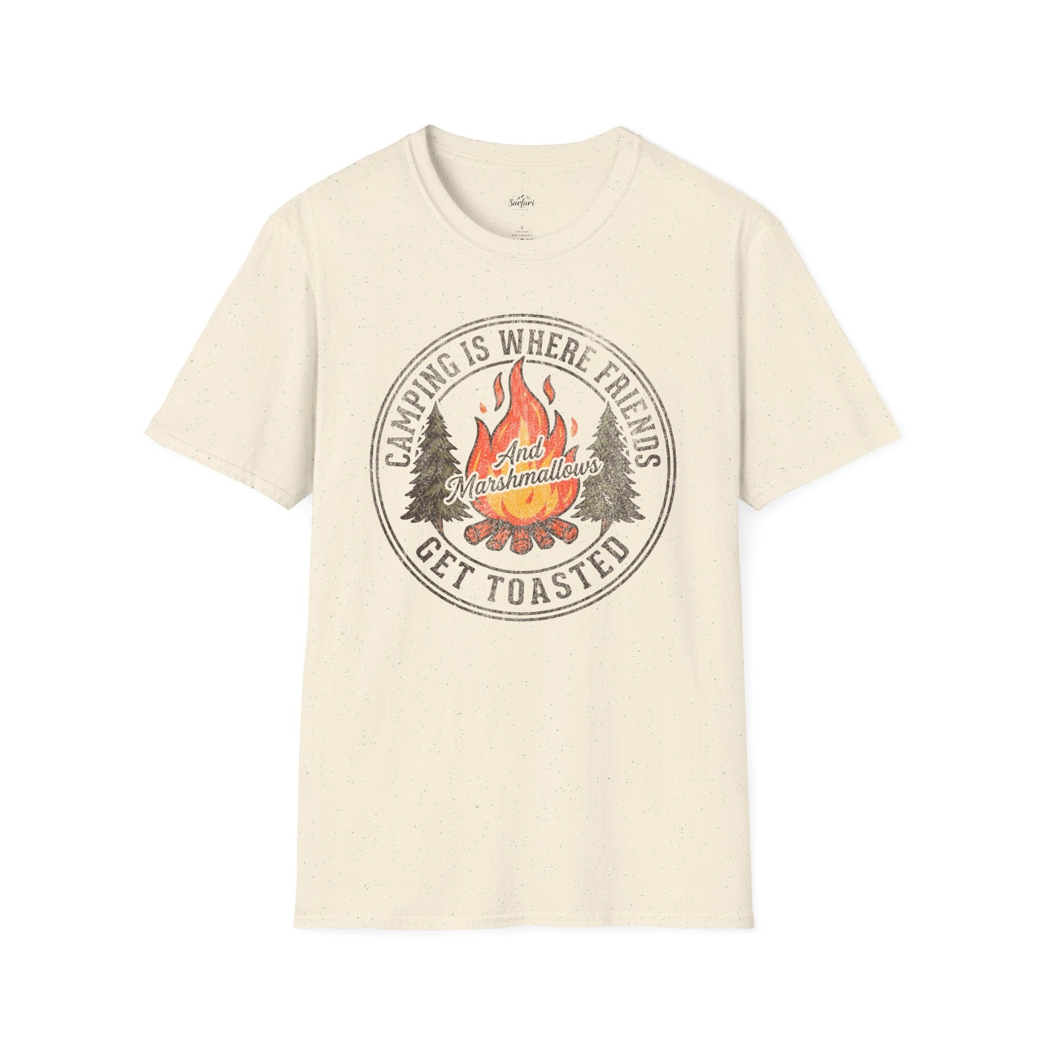 Printify T-Shirt Natural / S Get Toasted