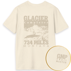 Printify T-Shirt Natural / S Glacier National Park Trail Completer